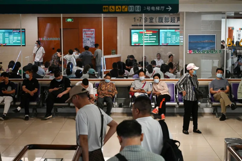 Real public hospital environment in Chongqing China